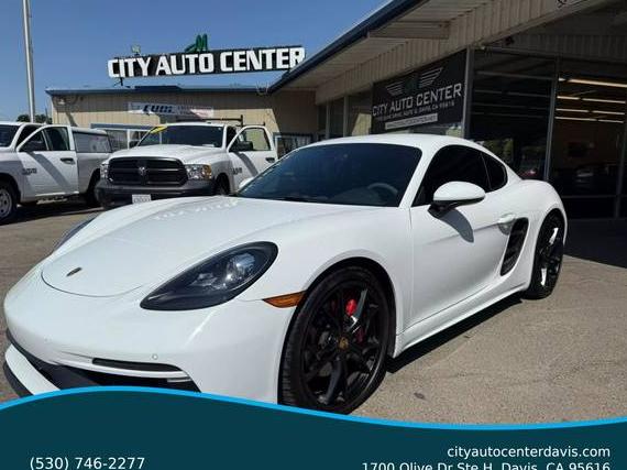 PORSCHE 718 CAYMAN 2018 WP0AB2A85JS278364 image